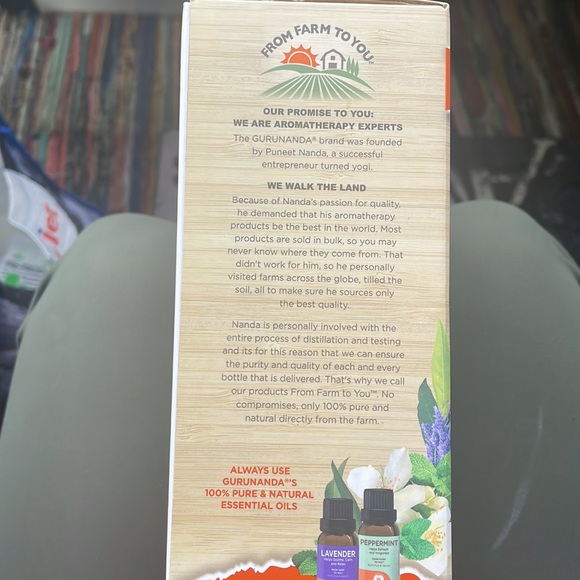 GURUNANDA Mobile Ultrasonic Essential Oil Diffuser - Picture 3 of 4